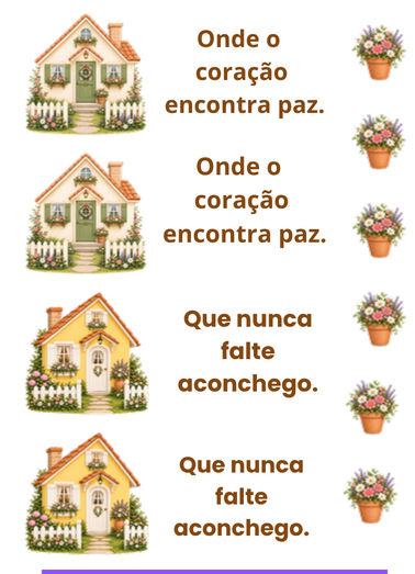 Adesivo frases Cartela 10x13,85cm