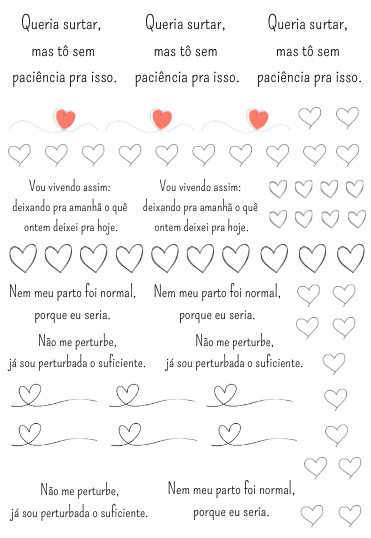 Arte frases minimalista